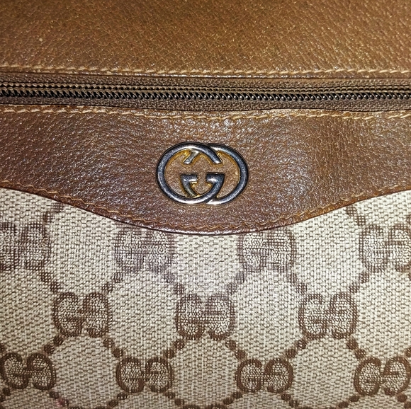 Vintage Gucci GG Monogram Supreme Crossbody Shoulder Handbag - Picture 6 of 13